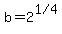 b=2%5E%221%2F4%22