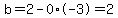 b=2-0%2A-3+=+2
