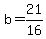 b=21%2F16