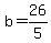 b=26%2F5