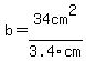 b=34cm%5E2%2F3.4cm