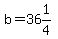 b=36%261%2F4