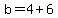 b=4%2B6