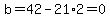 b=42-21%2A2+=+0