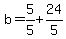 b=5%2F5%2B24%2F5