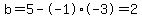 b=5--1%2A-3+=+2