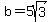 b=5sqrt%283%29