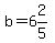 b=6%262%2F5