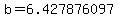 b=6.427876097