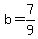 b=7%2F9