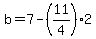 b=7-%2811%2F4%292