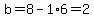 b=8-1%2A6+=+2