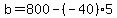 b=800-%28-40%295