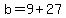 b=9%2B27