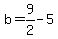 b=9%2F2-5