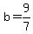 b=9%2F7