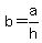 b=a%2Fh