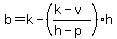 b=k-%28%28k-v%29%2F%28h-p%29%29h
