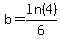 b=ln%284%29%2F6
