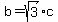 b=sqrt%283%29%2Ac
