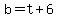b=t%2B6