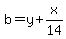 b=y%2Bx%2F14
