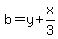 b=y%2Bx%2F3