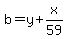 b=y%2Bx%2F59