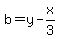 b=y-x%2F3
