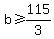 b%3E=115%2F3