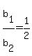 b%5B1%5D%2Fb%5B2%5D+=+1%2F2