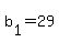 b%5B1%5D+=+29