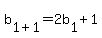 b%5B1+%2B+1%5D+=+2b%5B1%5D+%2B+1
