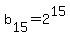 b%5B15%5D=2%5E15