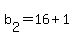 b%5B2%5D+=+16+%2B+1