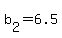 b%5B2%5D+=+6.5
