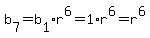 b%5B7%5D=b%5B1%5D%2Ar%5E6=1%2Ar%5E6=r%5E6