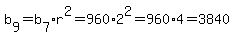 b%5B9%5D=b%5B7%5D%2Ar%5E2=960%2A2%5E2=960%2A4=3840