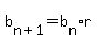 b%5Bn%2B1%5D=b%5Bn%5D%2Ar