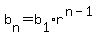 b%5Bn%5D=b%5B1%5D%2Ar%5E%28n-1%29