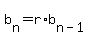 b%5Bn%5D=r%2Ab%5Bn-1%5D