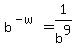 b%5E%28-+w%29+=+1%2Fb%5E9