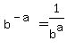 b%5E%28-a%29=1%2Fb%5Ea