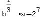 b%5E%281%2F3%29%2Aa+=+2%5E7