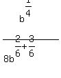 b%5E%281%2F4%29%2F%288b%5E%282%2F6%2B3%2F6%29%29