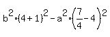 b%5E2%284%2B1%29%5E2-a%5E2%287%2F4-4%29%5E2