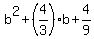 b%5E2%2B%284%2F3%29b%2B4%2F9