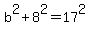 b%5E2%2B8%5E2=17%5E2