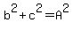 b%5E2%2Bc%5E2=A%5E2