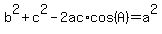 b%5E2%2Bc%5E2-2ac%2Acos%28A%29=a%5E2